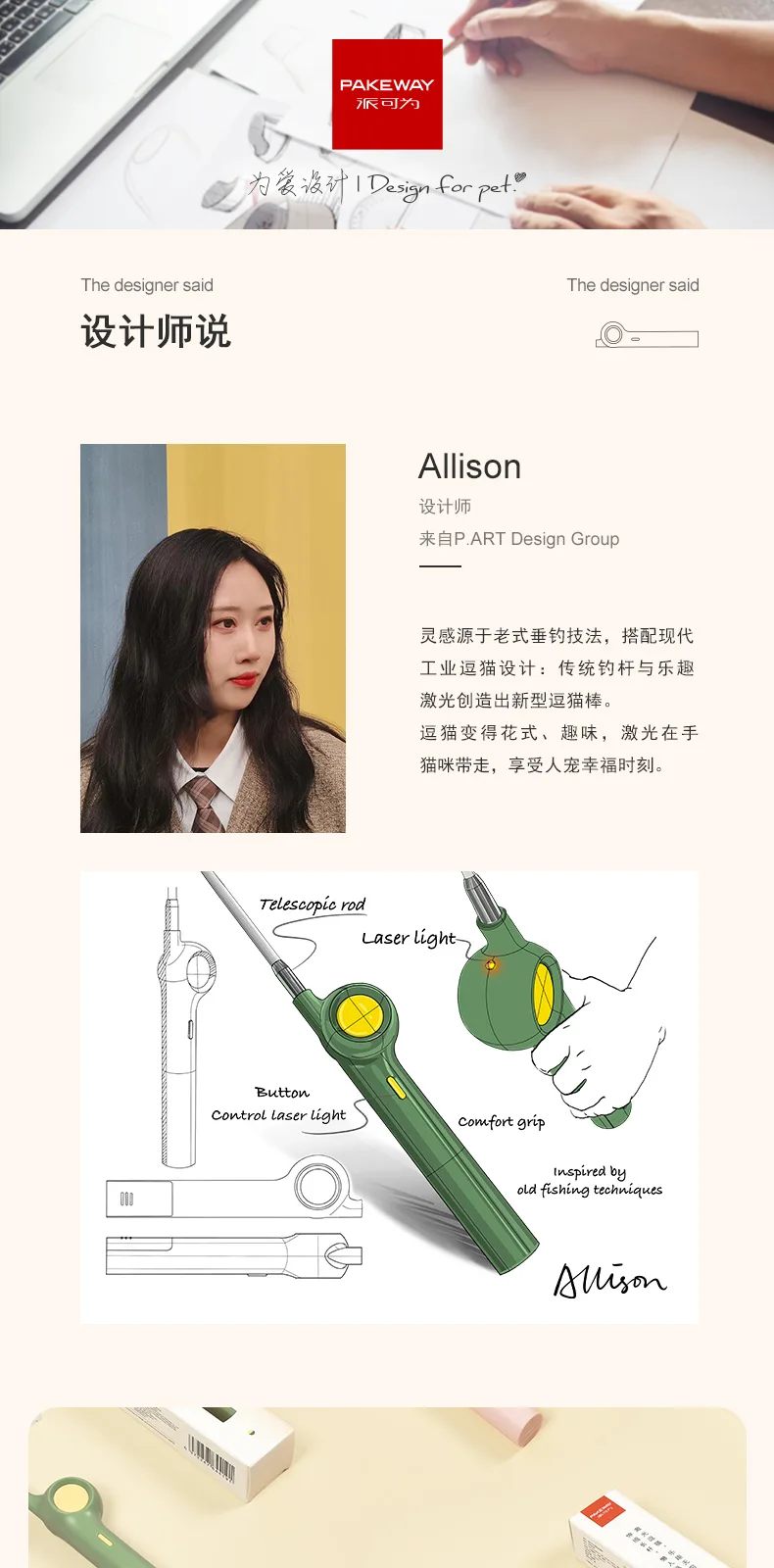 Little Happiness Cat Teaser Wand – product details 1
