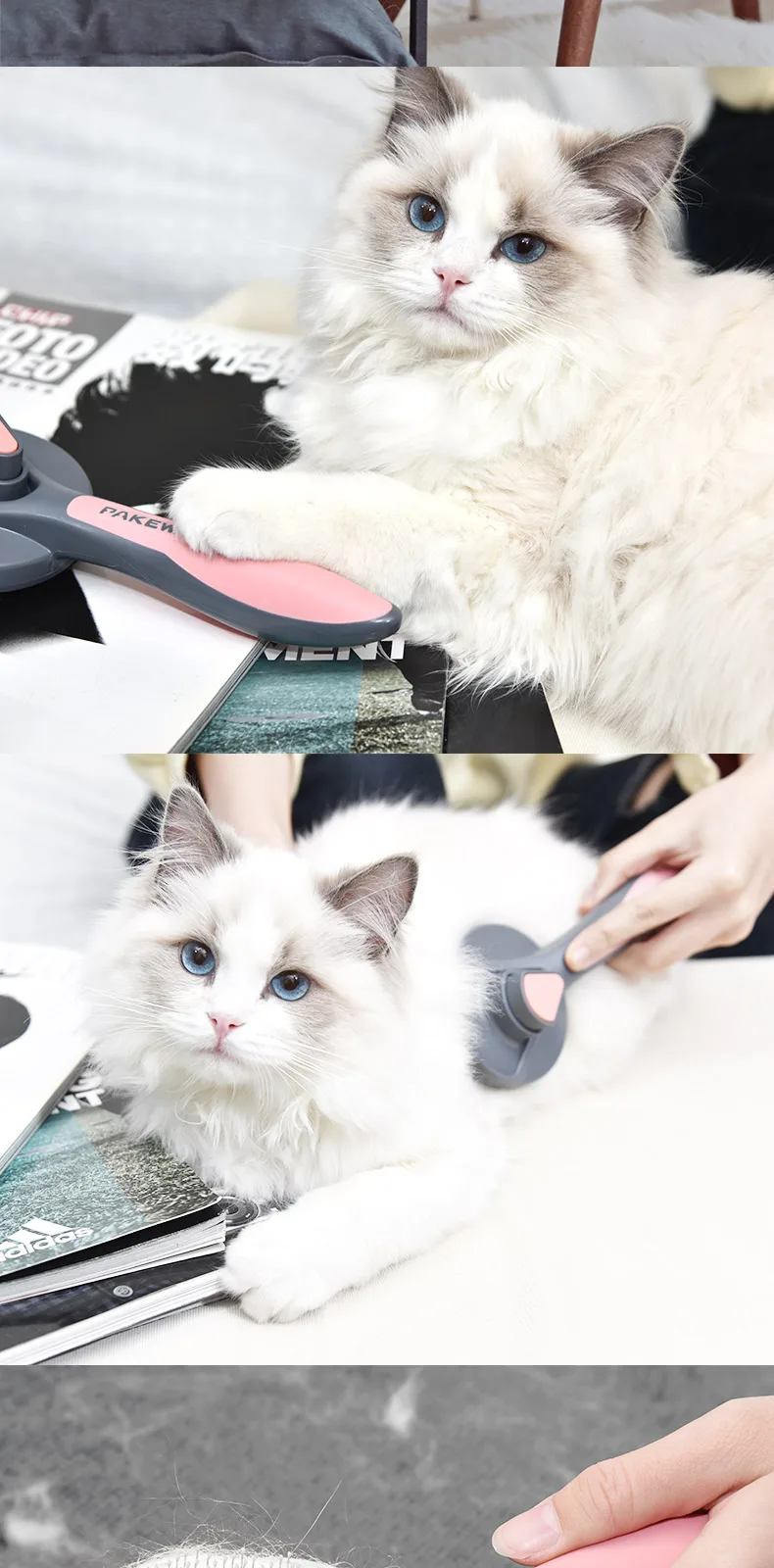 T9 Self-Cleaning Slicker Brush – product details 8