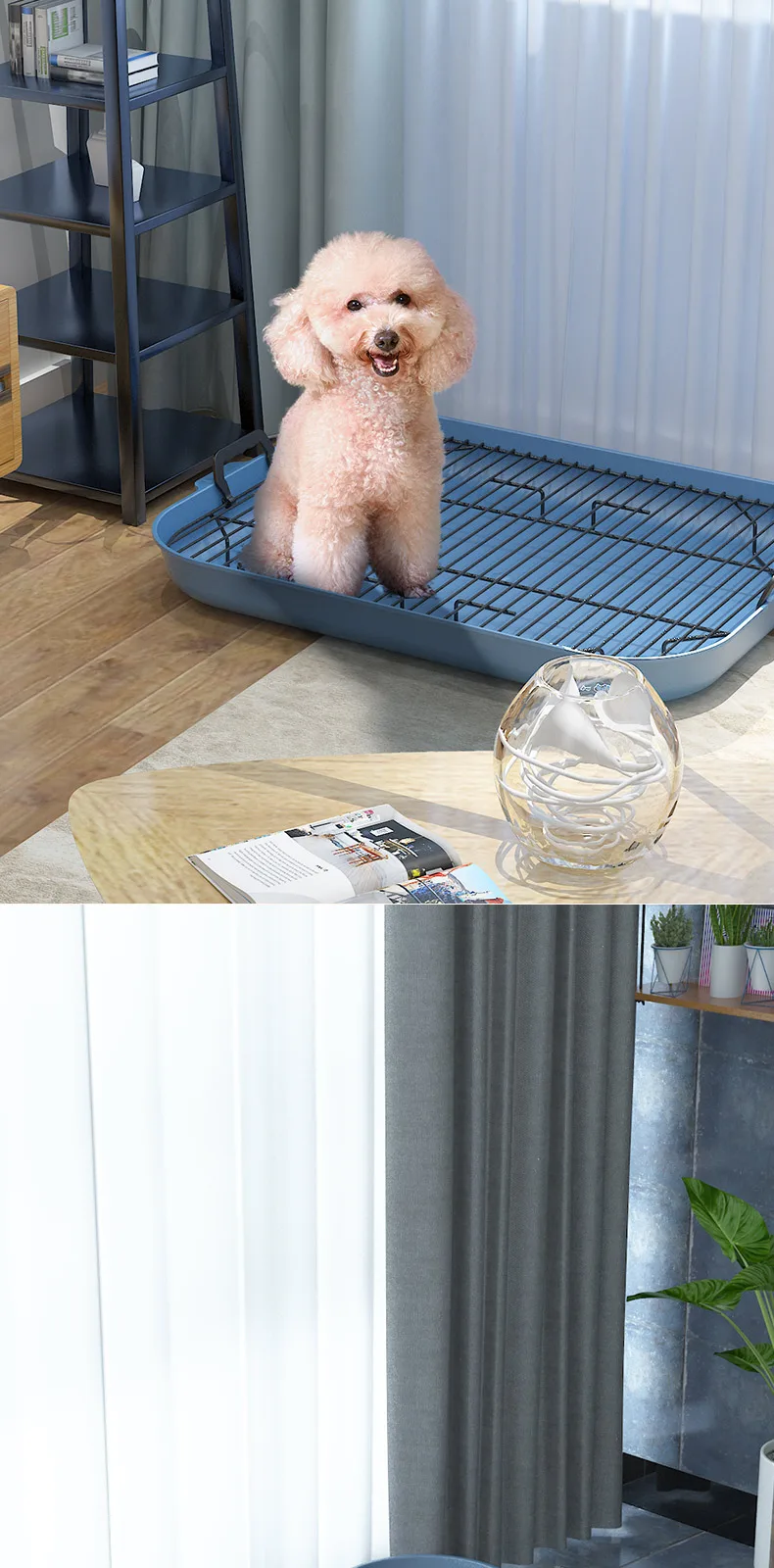 Desert Oasis Dog Toilet – Metal Grid – product details 7